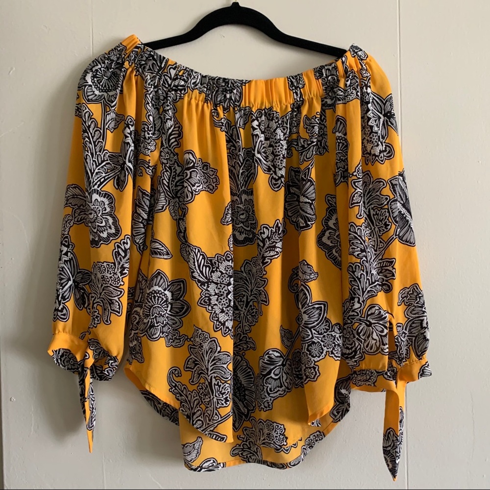Off the shoulder blouse